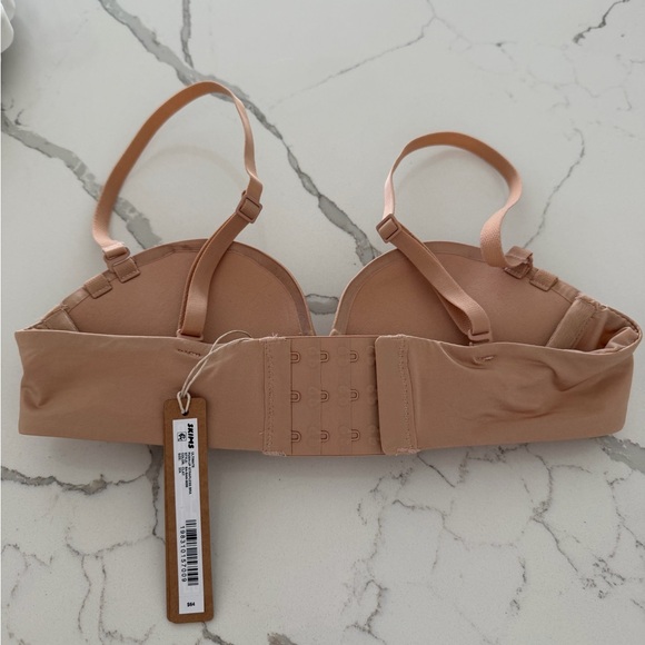 NWT SKIMS PUSH-UP STRAPLESS BRA clay 32A - Picture 4 of 9